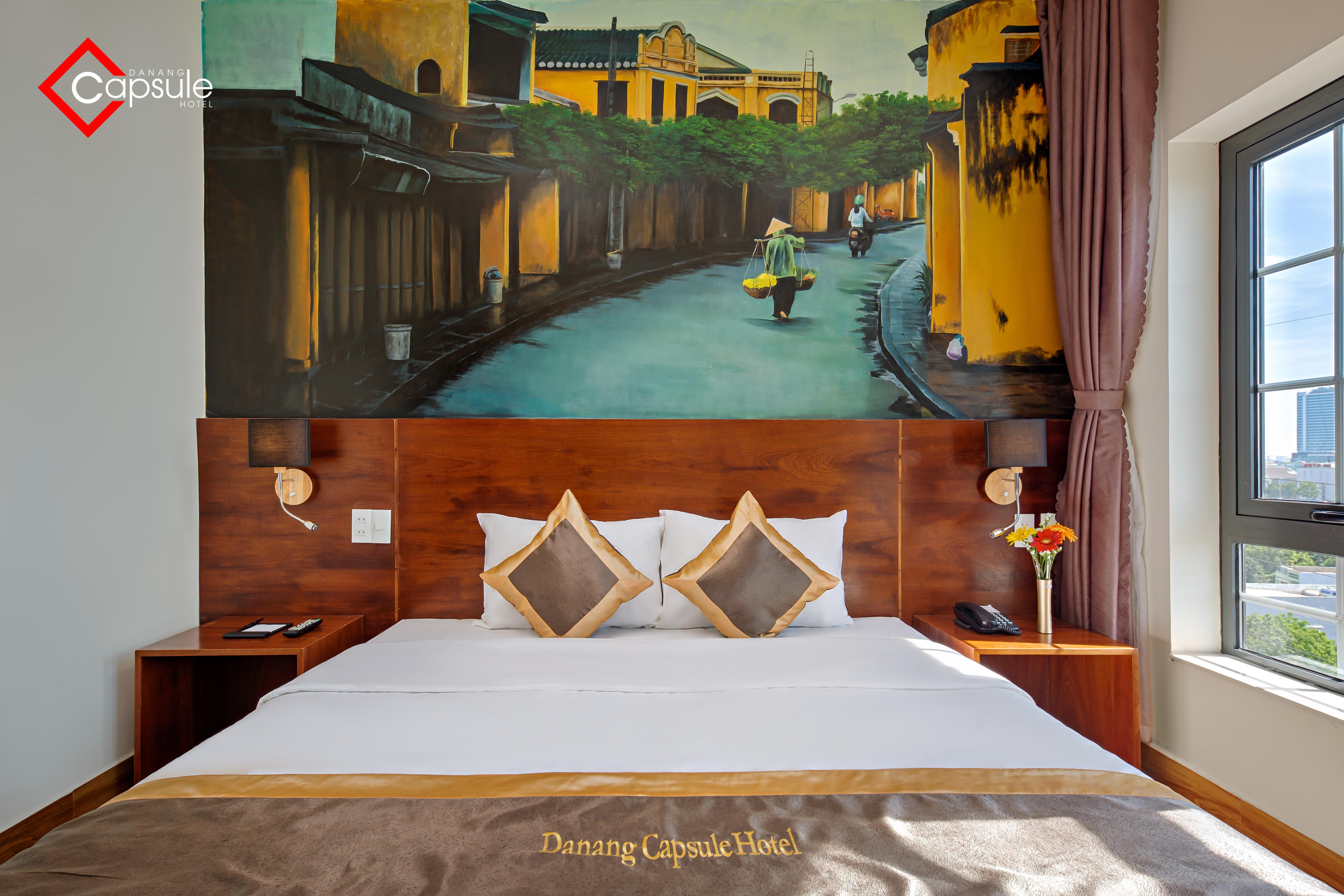 Ancyra Capsule Hotel - Backpackers Paradise & Rooftop Bar Da Nang Exterior foto